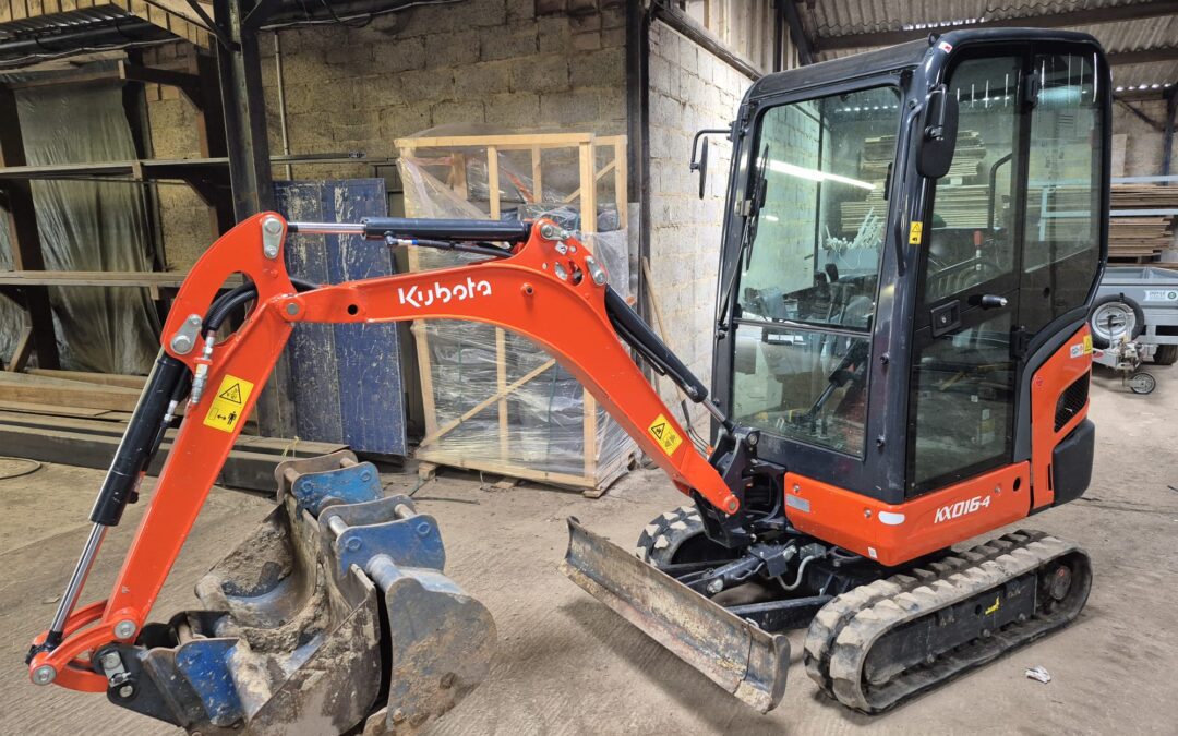 Kubota KX016-4 Mini Digger