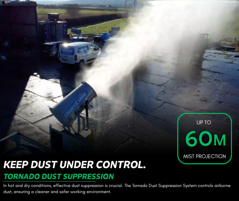 Heatwave Incoming: Keep Dust Under Control with DustCube Tornado