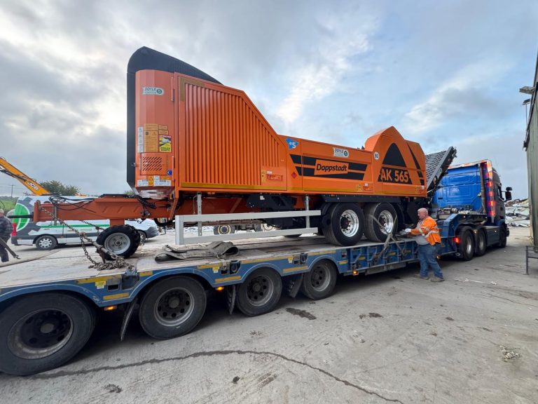 Ballineen Skip Hire take delivery of their new Doppstadt AK565K